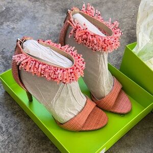 Sam Edelman Pink Beaded Women's Heels